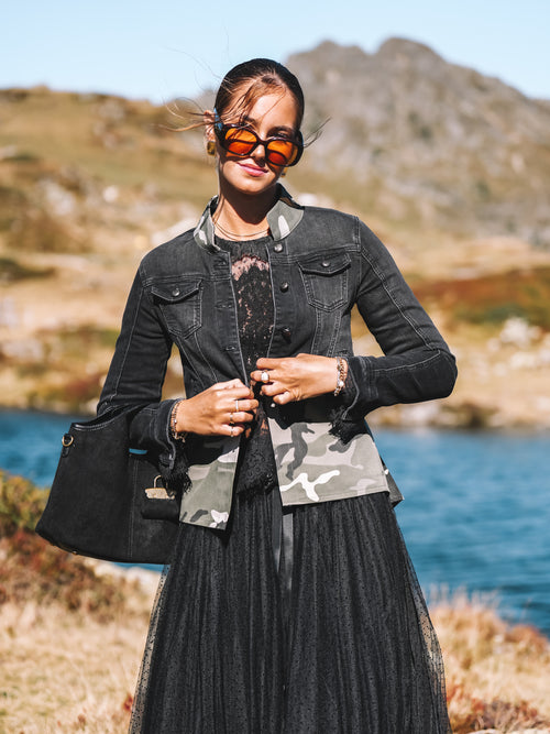 Jeansjacke "Alpenpoesie"