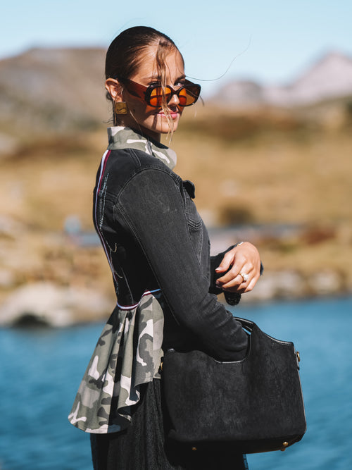 Jeansjacke "Alpenpoesie"