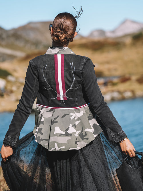 Jeansjacke "Alpenpoesie"