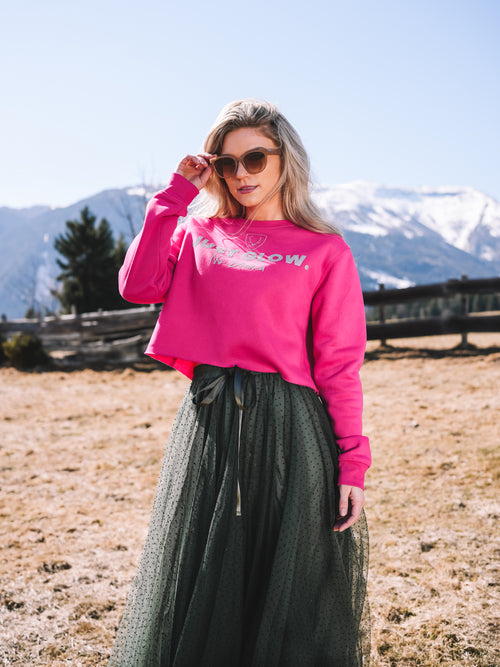 Boxy Pulli „Alpenblush“