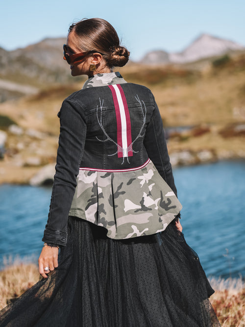 Jeansjacke "Alpenpoesie"