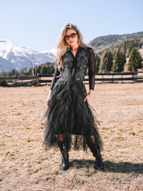 Tüllrock "Black Mirage"