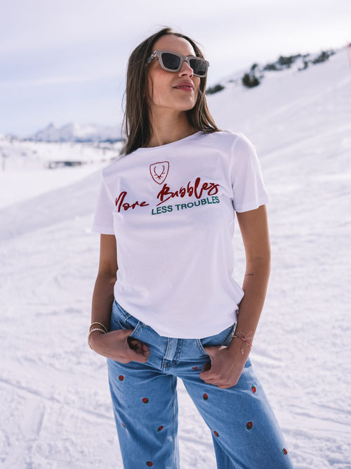 T-Shirt „Less Troubles“