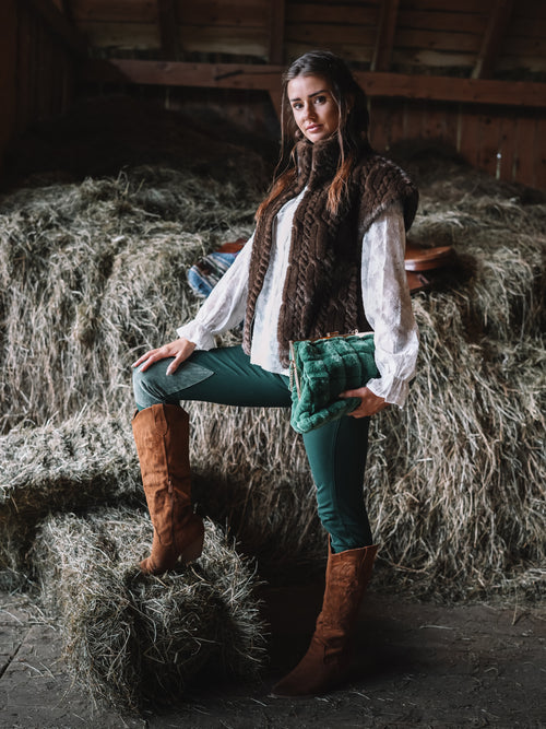 Tasche „Emerald Fur“