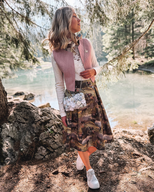 Gilet „Almröschen"