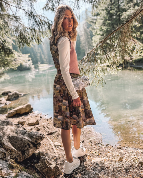 Gilet „Almröschen"