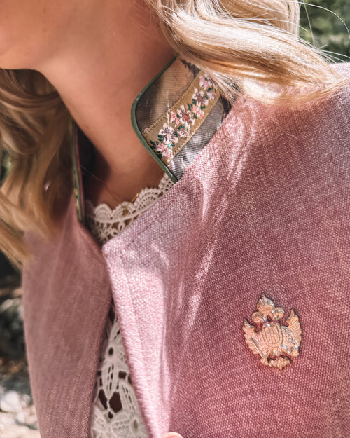 Gilet „Almröschen"