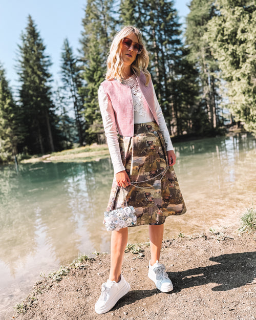 Gilet „Almröschen"