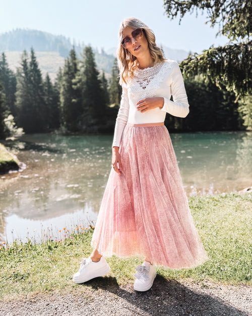 Tüllrock „Alpine Rose“