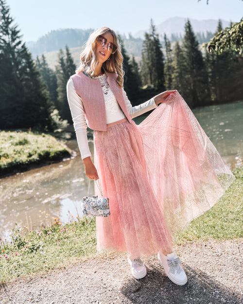 Gilet „Almröschen"