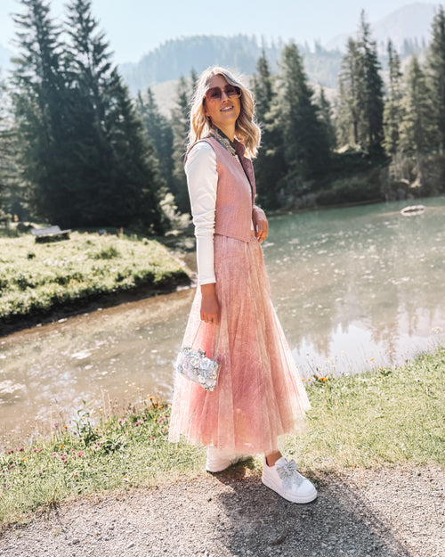 Gilet „Almröschen"