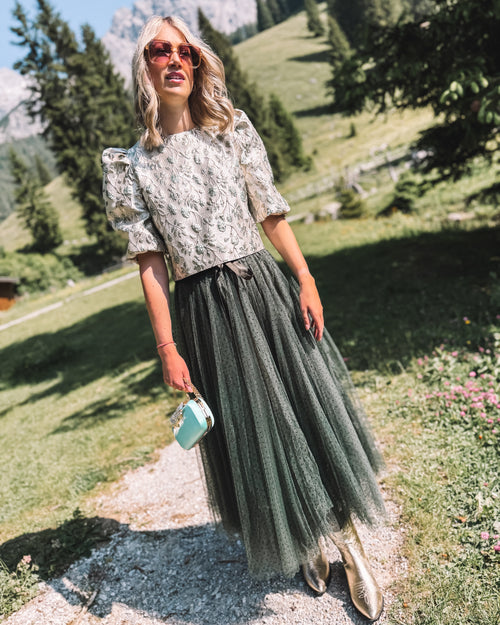 Tüllrock „Moss Whisper“