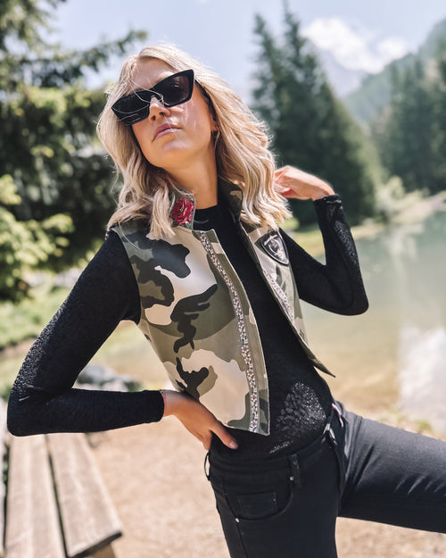 Gilet „Camo Queen“