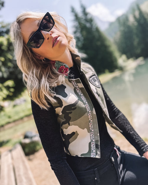 Gilet „Camo Queen“