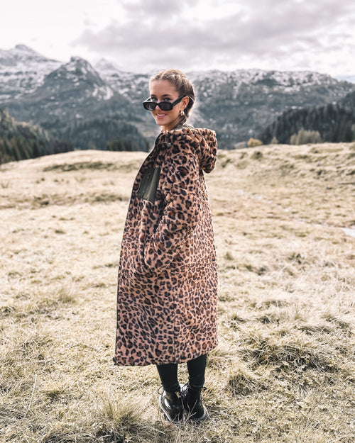 Wende-Puffermantel „Olive Leo“