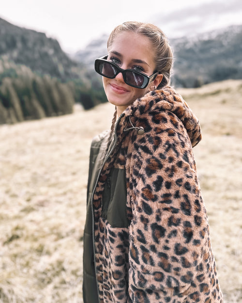 Wende-Puffermantel „Olive Leo“