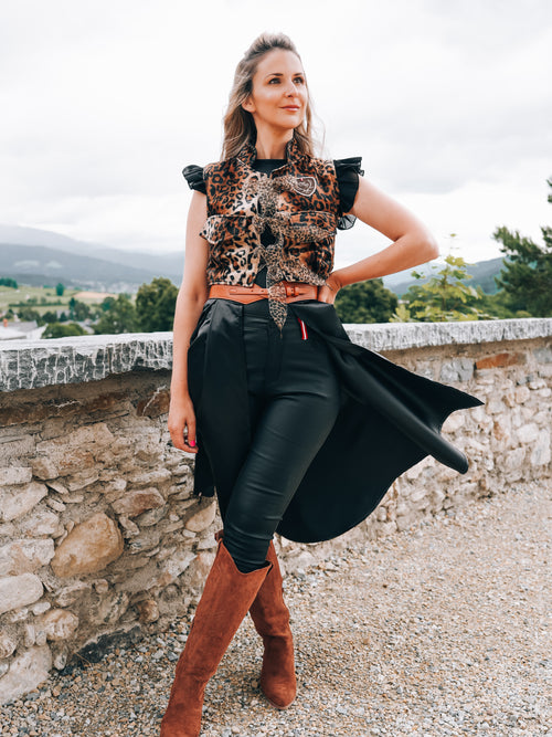 Offener Maxirock "Alpenglanz"