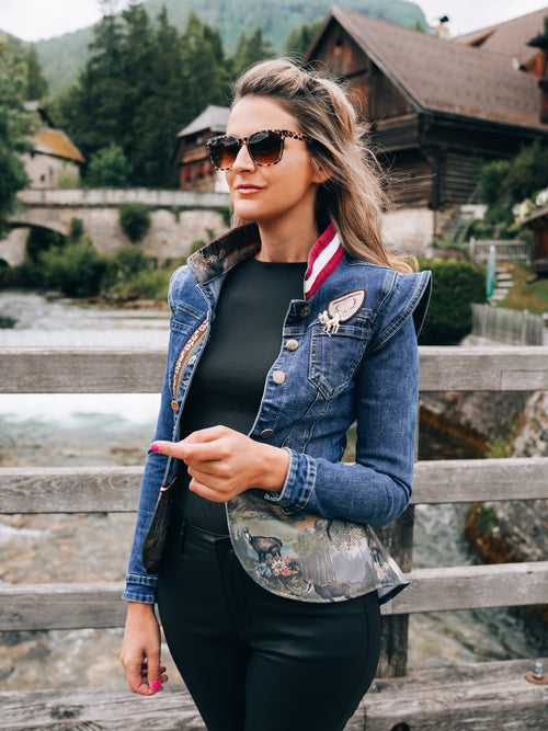 Jeansjacke „Gamsblick"