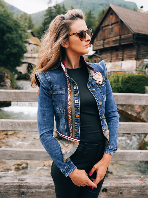 Jeansjacke „Gamsblick"