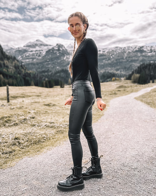 Lederlook Jeans "Majesty"