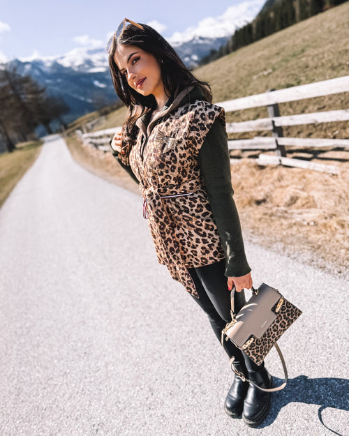 Kimono Weste „Blooming Leo“