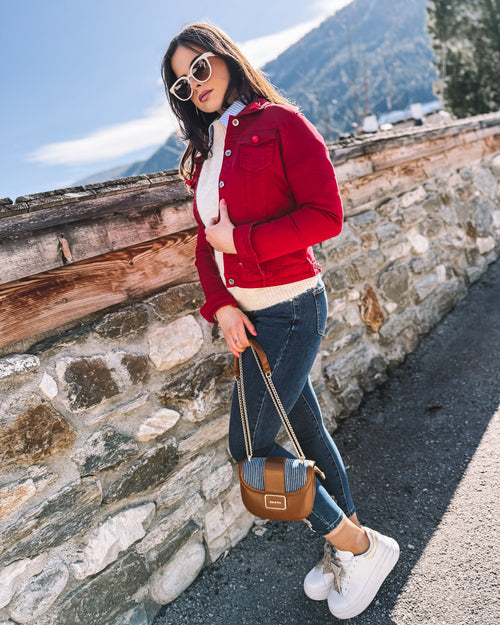 Jeansjacke "Bergbeere"