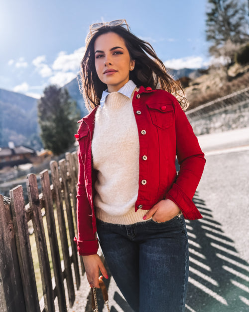 Jeansjacke "Bergbeere"