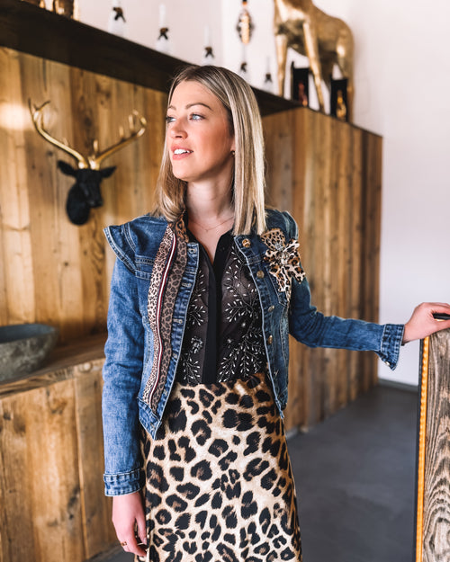 Jeansjacke „Panthera Alpina“