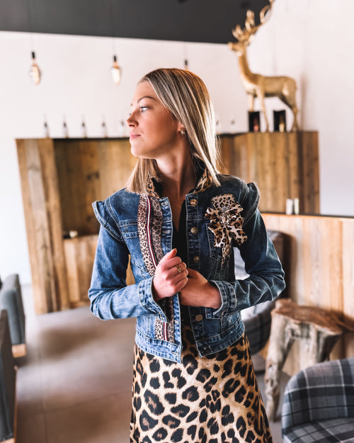 Jeansjacke „Panthera Alpina“
