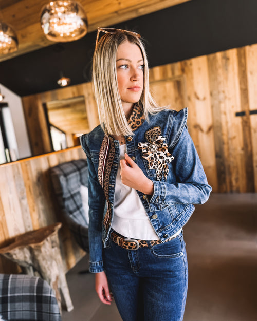 Gürtel "Berg-Leo" - braun