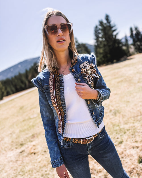 Gürtel "Berg-Leo" - braun