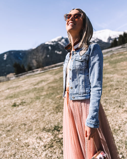 Jeansjacke „Bergkristall“