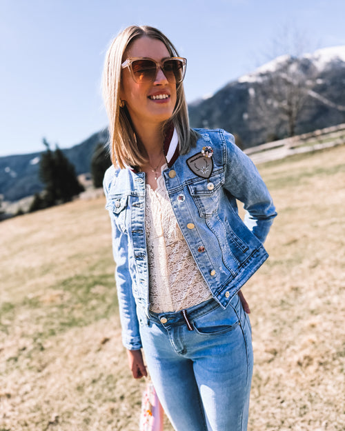 Jeansjacke „Bergkristall“