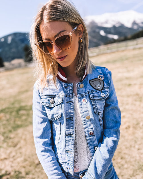Jeansjacke „Bergkristall“
