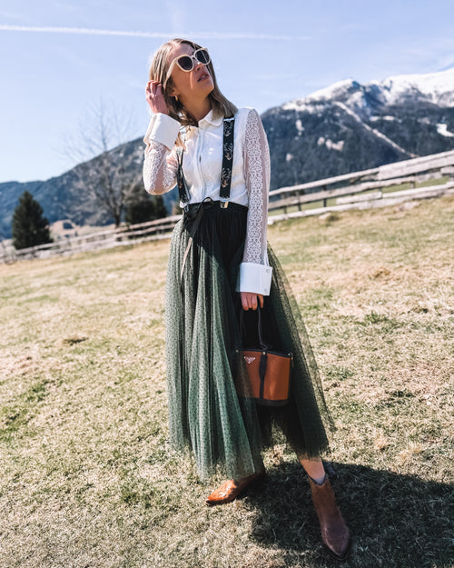 Tüllrock „Moss Whisper“