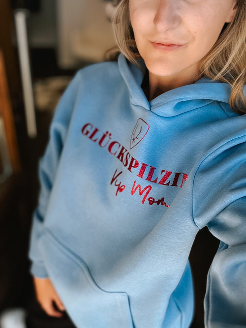 Hoody "Glückspilzin"