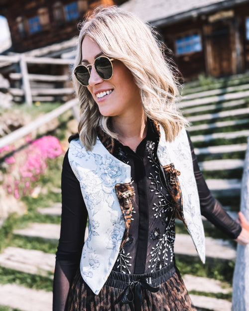 Gilet „Wilde Bergrose“