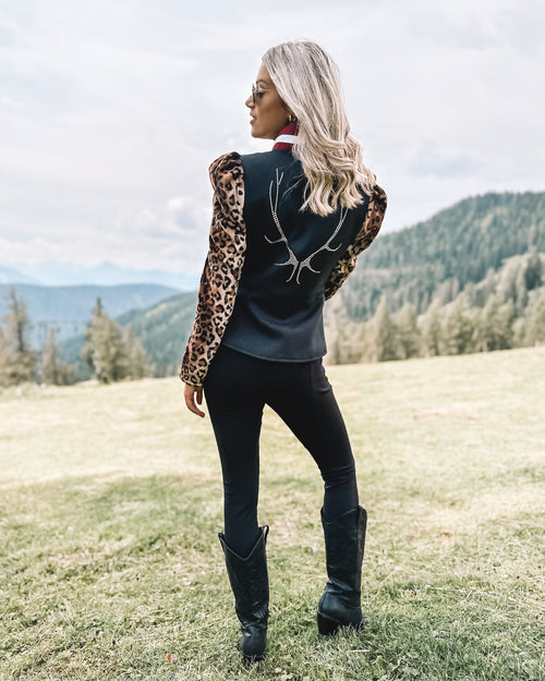 Leopard Crowned Elegance