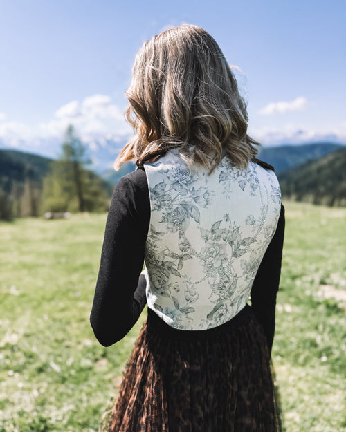 Gilet „Wilde Bergrose“