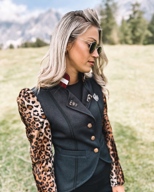 Leopard Crowned Elegance