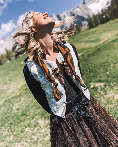 Gilet „Wilde Bergrose“