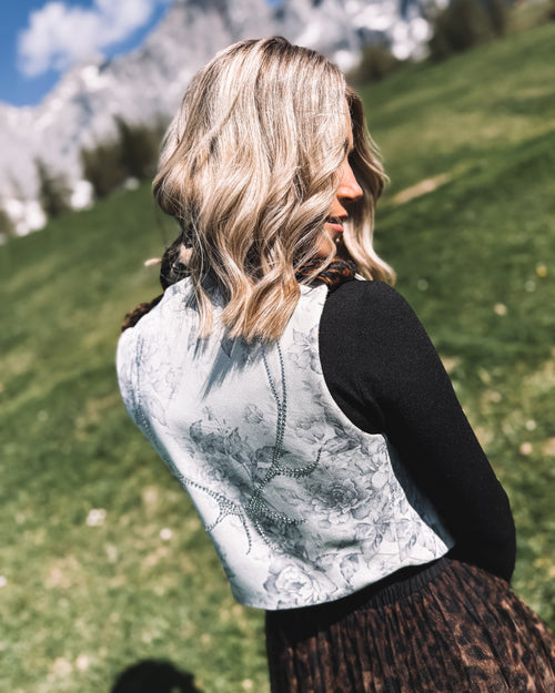 Gilet „Wilde Bergrose“