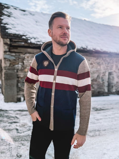 Strickjacke "Iconic Alpine"