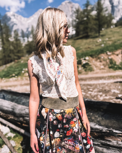 Tuch „Alpenblume“