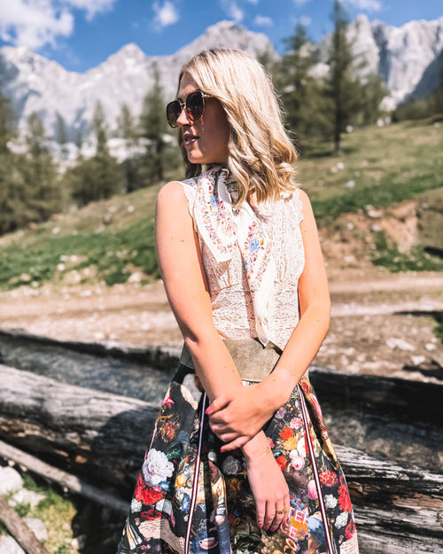 Tuch „Alpenblume“