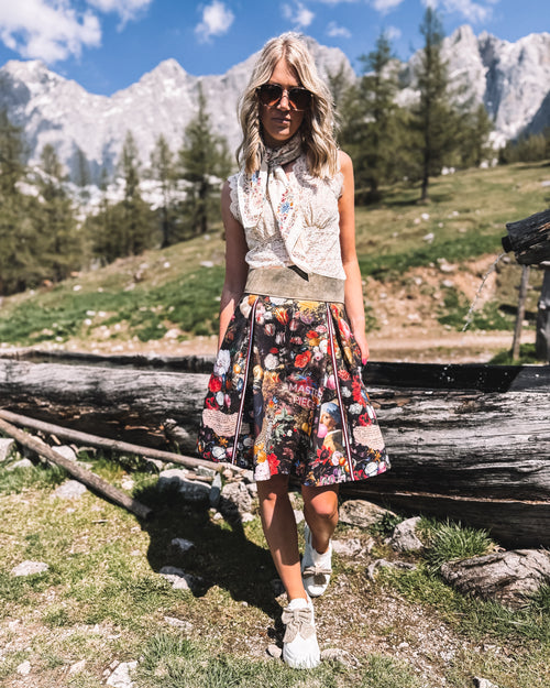 Tuch „Alpenblume“