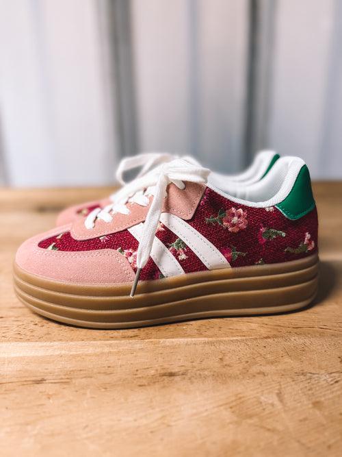 Sneakers "Berry Rose"