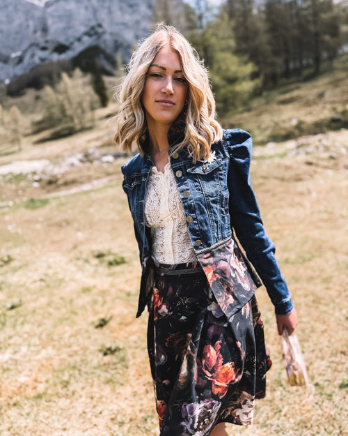 Jeansjacke „Edelweiß Affaire“