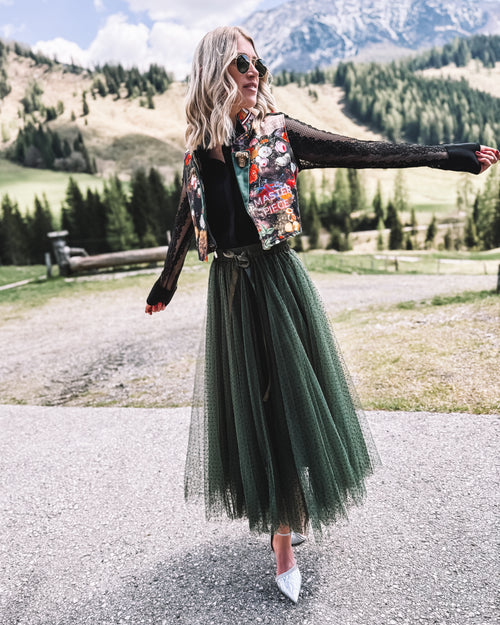 Tüllrock „Moss Whisper“