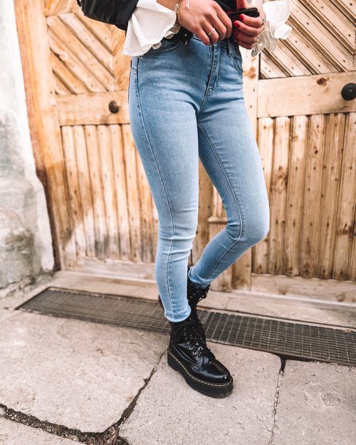 Slimfit Jeans „Glacier Blue“